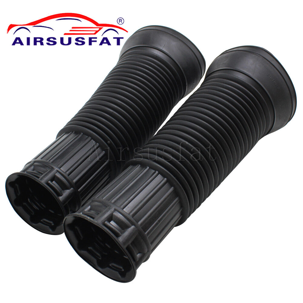 2-Piece Front Air Suspension Shock Absorber Dust Cover Boots for Audi for A8 D3 4E Allroad Quattro