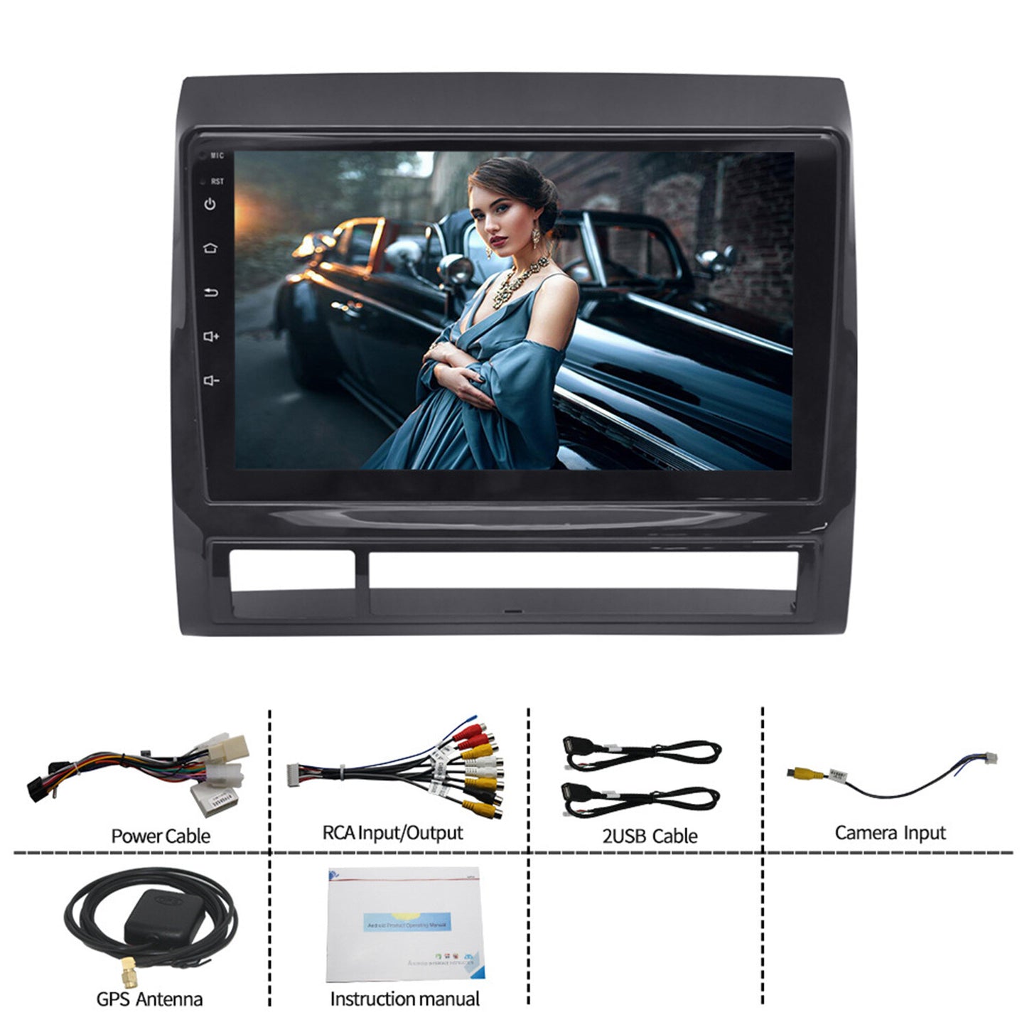 1set Android Car Navigation for Toyota Tacoma 2005-2013 9 1+16+Carplay NEW