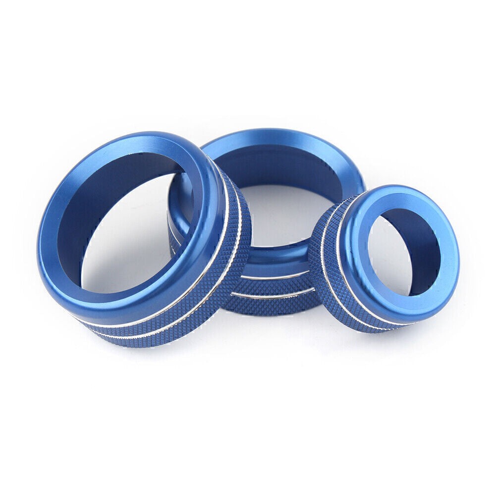 Car Air Condition Knob Switch Trim Cover Ring for BMW GT X1 X3 X4 X5 X6 2013-18