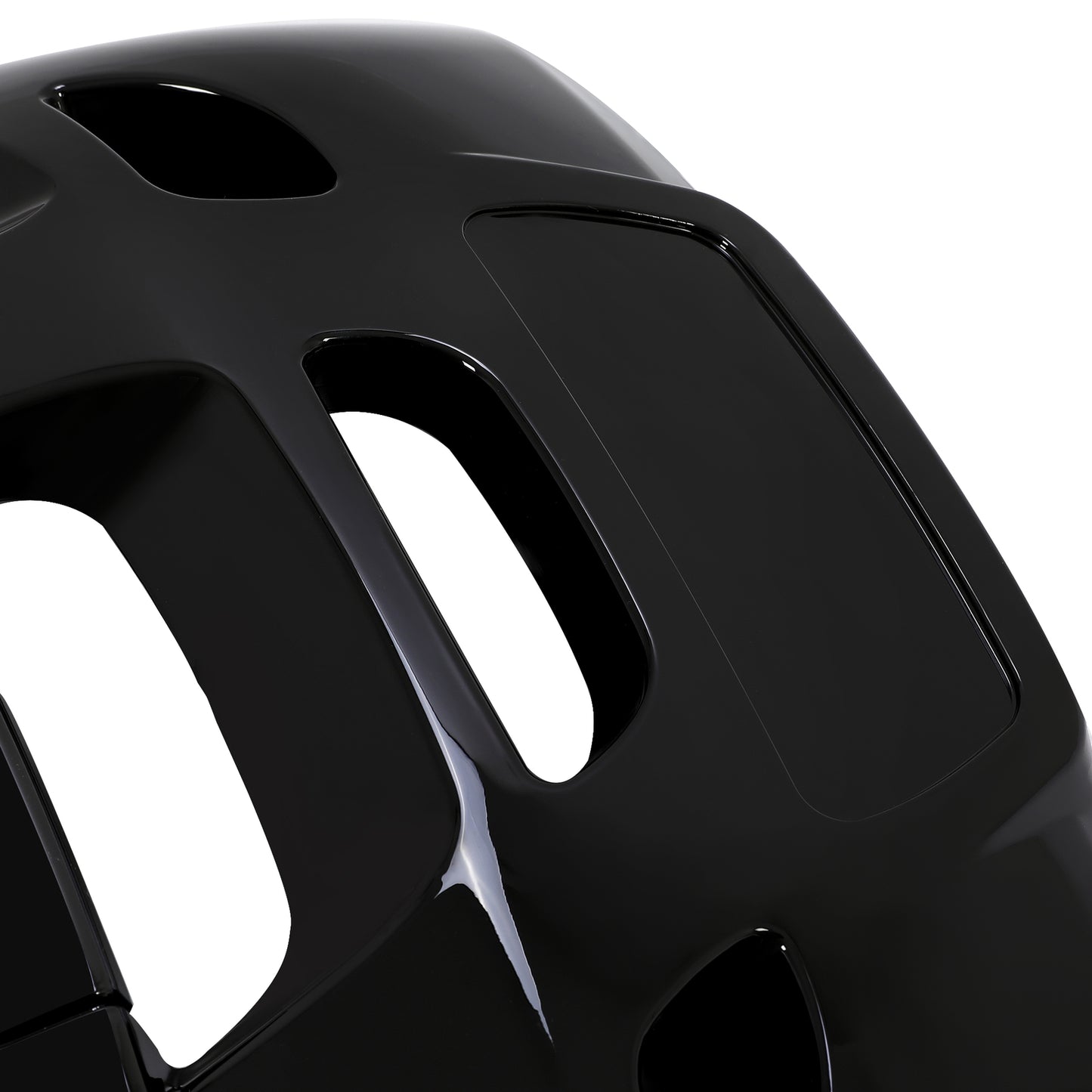 Black #885354T01 ABS Top Cowling Airdam Cap for Verado Engine Hood Q