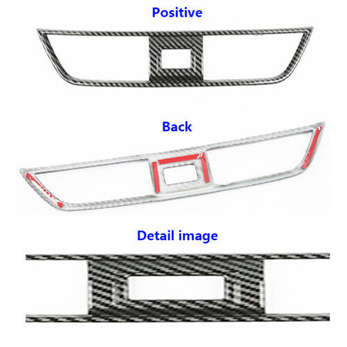 Internal gear shift blade decorative cover with carbon fiber for Honda CR-V CRV 2017-2021- v