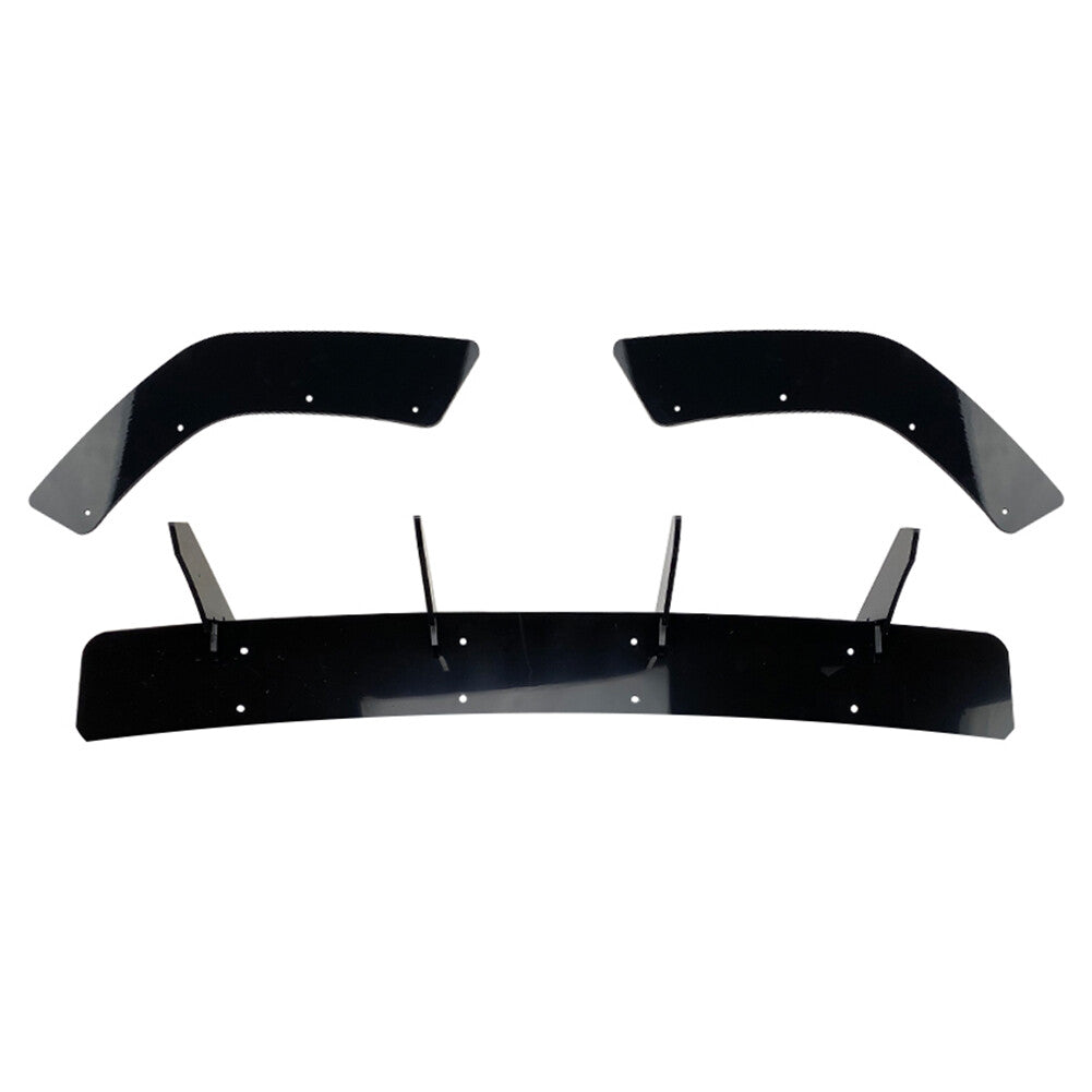 Rear Bumper Diffuser Shark Fin Lip Body Kit for Hyundai I30N MK3 Hatchback 17-19