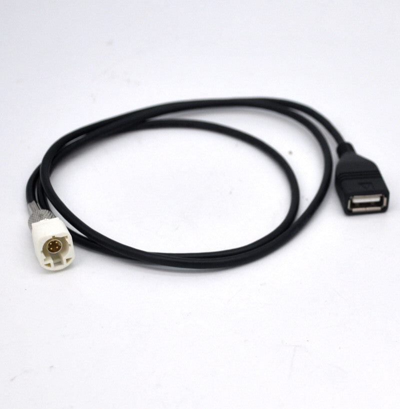 Retrofit FAKRA HSD USB LVDS 1m Cable adaptor for 3 5 E90 E91 E92 E93 E60 E61 v