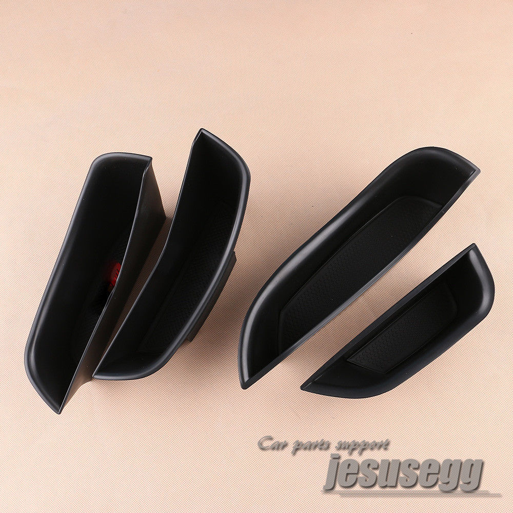 4 Inner Door Storage Armrest Box Holder for Mercedes-Benz C-Class 2014-2015 W205 Q