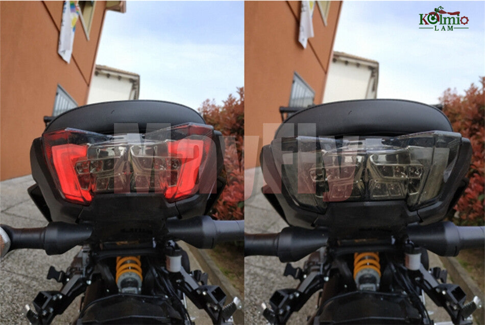 Fit For 17-21 for Yamaha MT-09 FJ-09 FZ09 LED Rear Tail Light Integrated Turn Signal