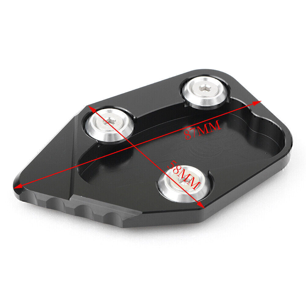 Sidestand Kickstand Extension Side Stand Plate Pad Fit for Honda CBR1000RR 2008-2016 Q