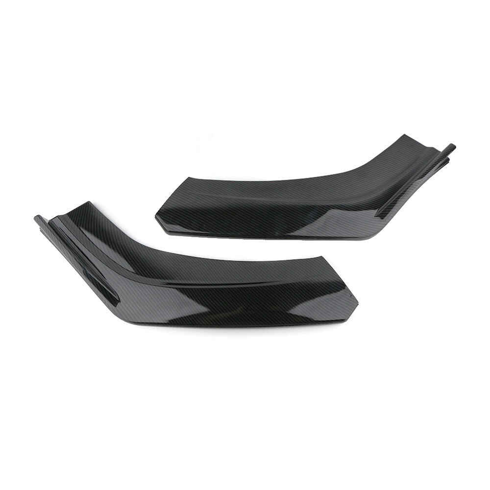 Universal carbon fiber bumper, WINGLET lip side skirt splitter, Canard diffuser