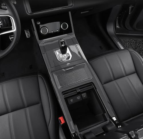 For LR for Range Rover Evoque 20-22 Leather Central Console Gear Shift Panel Trim