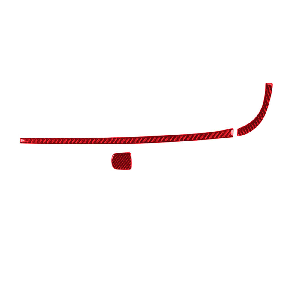 6Pcs Carbon Fiber Center Control Panel Trim Cover for Camry 2012-2014 B v
