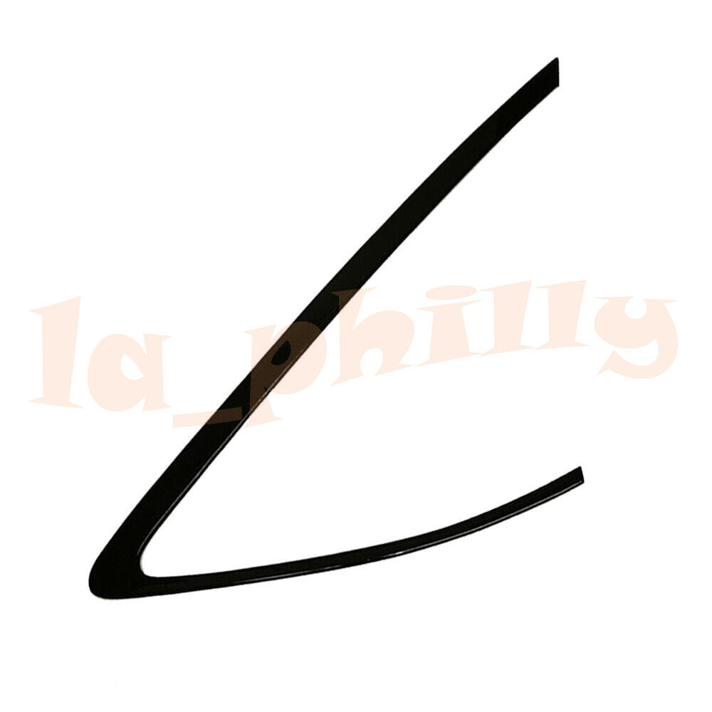 Right Side Rear Quarter Window Trim Black for Lexus RX330 RX350 RX400h 2004-2009 Q