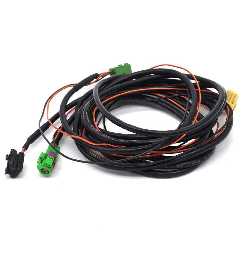 Retrofit Cable AUX USB CarPlay adaptor harness for Audi A4 B8 A5 8T Q5 8R A3 v