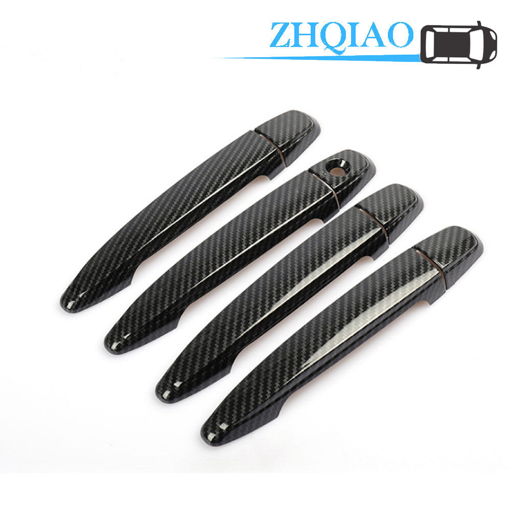 Carbon Fiber Side Door Handle Covers Trim Fit for TOYOTA for Avalon 06-11