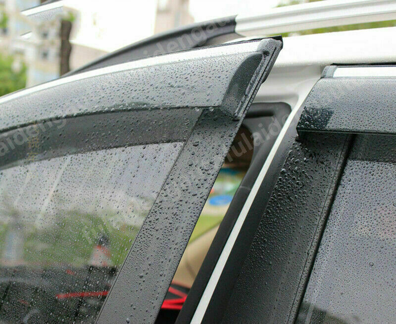 for Lexus ES350/300h 2019-2023 Window Visors Sun Rain Guard Deflectors W/Chrome