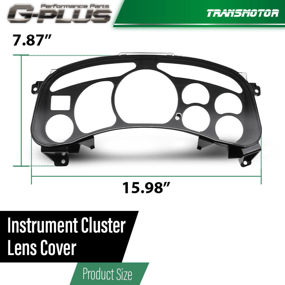 Suitable for 99-02 for Chevrolet Tahoe Silverado for Yukon for Sierra Instrument Cluster Lens Cap