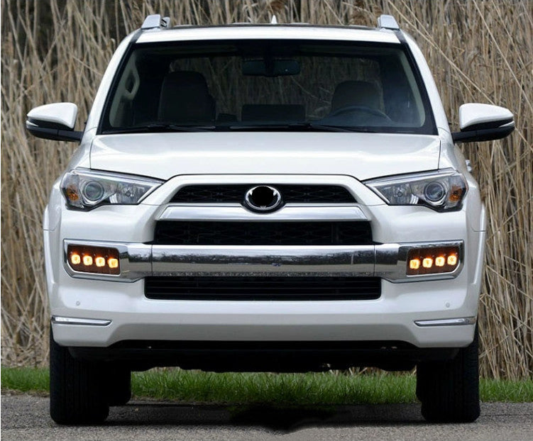 LED DRL Daytime Running Light Kit Fog Lamp 2pcs Fit For 2014-2024 4Runner v