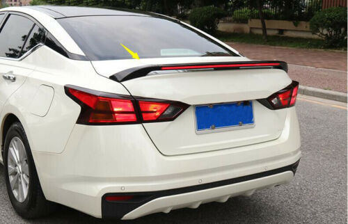 for Nissan Altima 2019-2022 LED Black Rear Spoiler Tail Wing w/Turn/Brake Light
