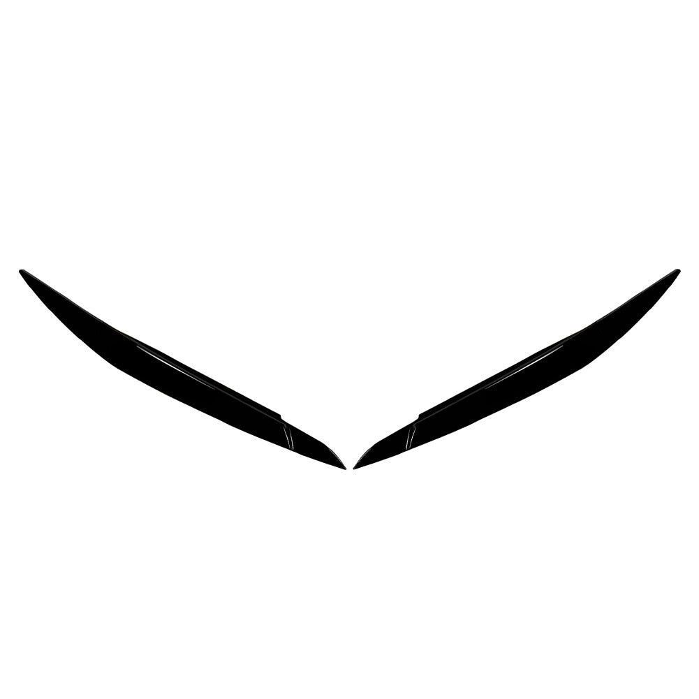 Headlight Eyebrows Eyelids Lids Cover Trim for BMW X6 E71 E72 X6M X5M Q