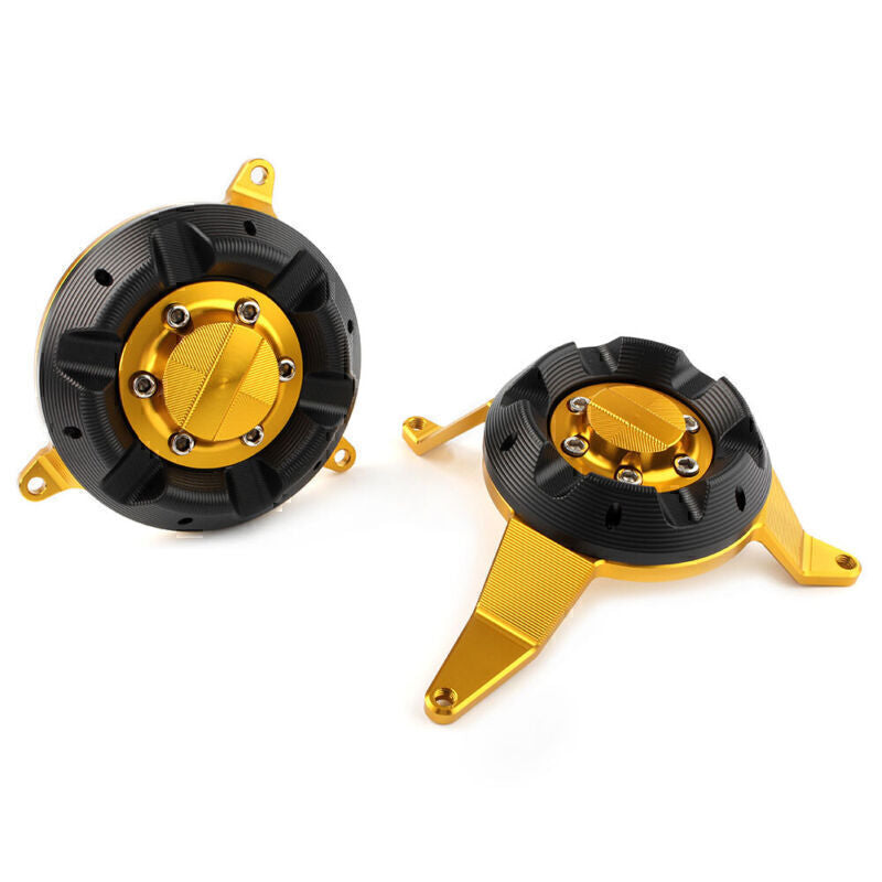CNC Aluminum Front Engine Stator Cover Protector Fit for Kawasaki Z900 2017-23 Gold