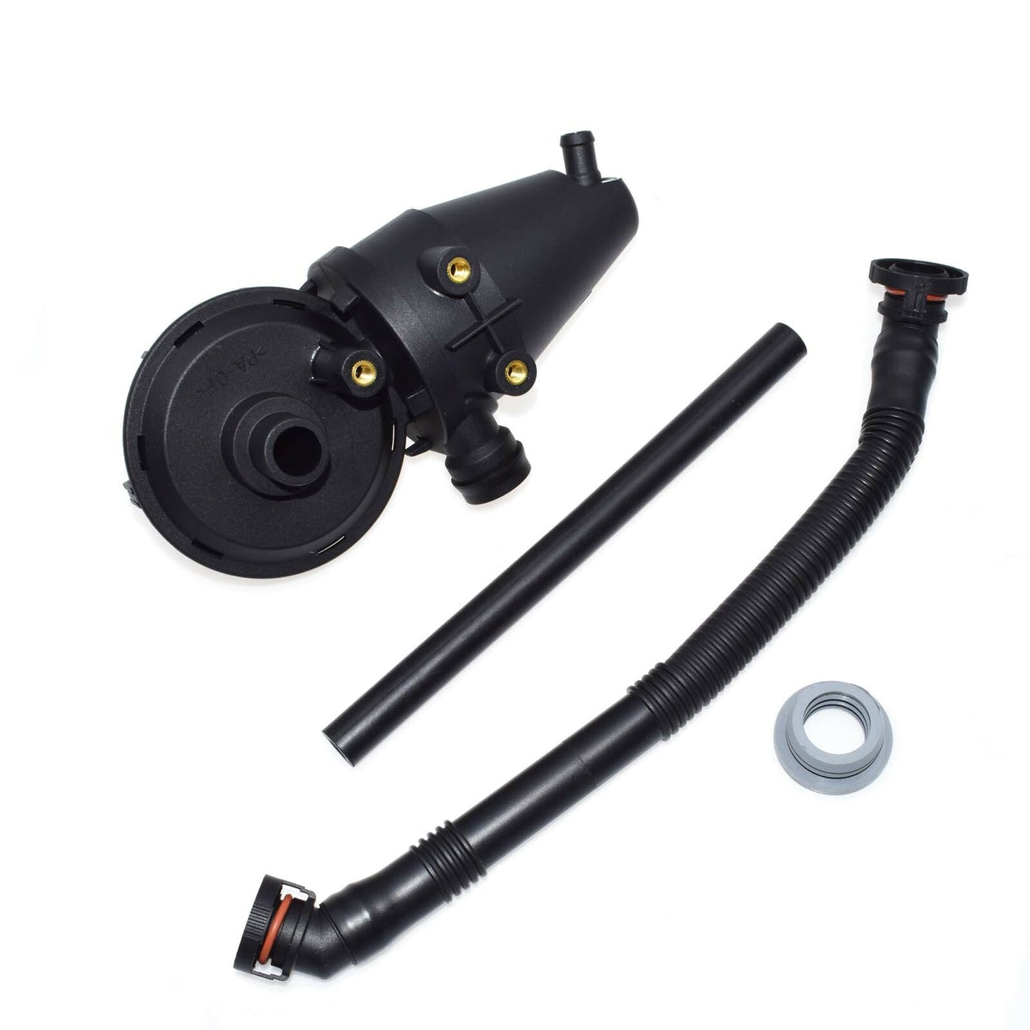 4pcs crankcase oil separator PCV ventilation valve kit breathing hose for E36 E39- v