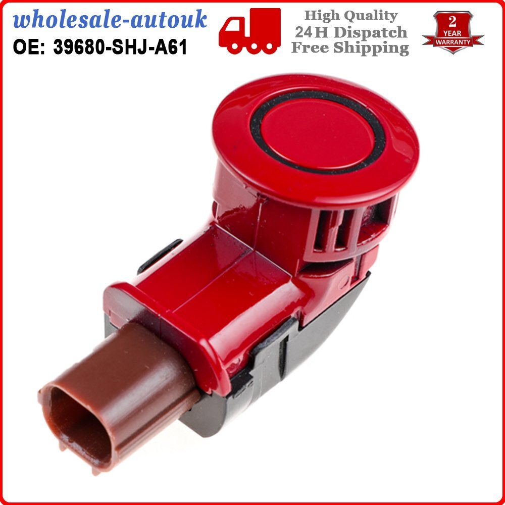 FRONT REAR PARKING SENSOR PDC for HONDA ODYSSEY CRV CR-V 07-12 39680-SHJ-A61 RED Q