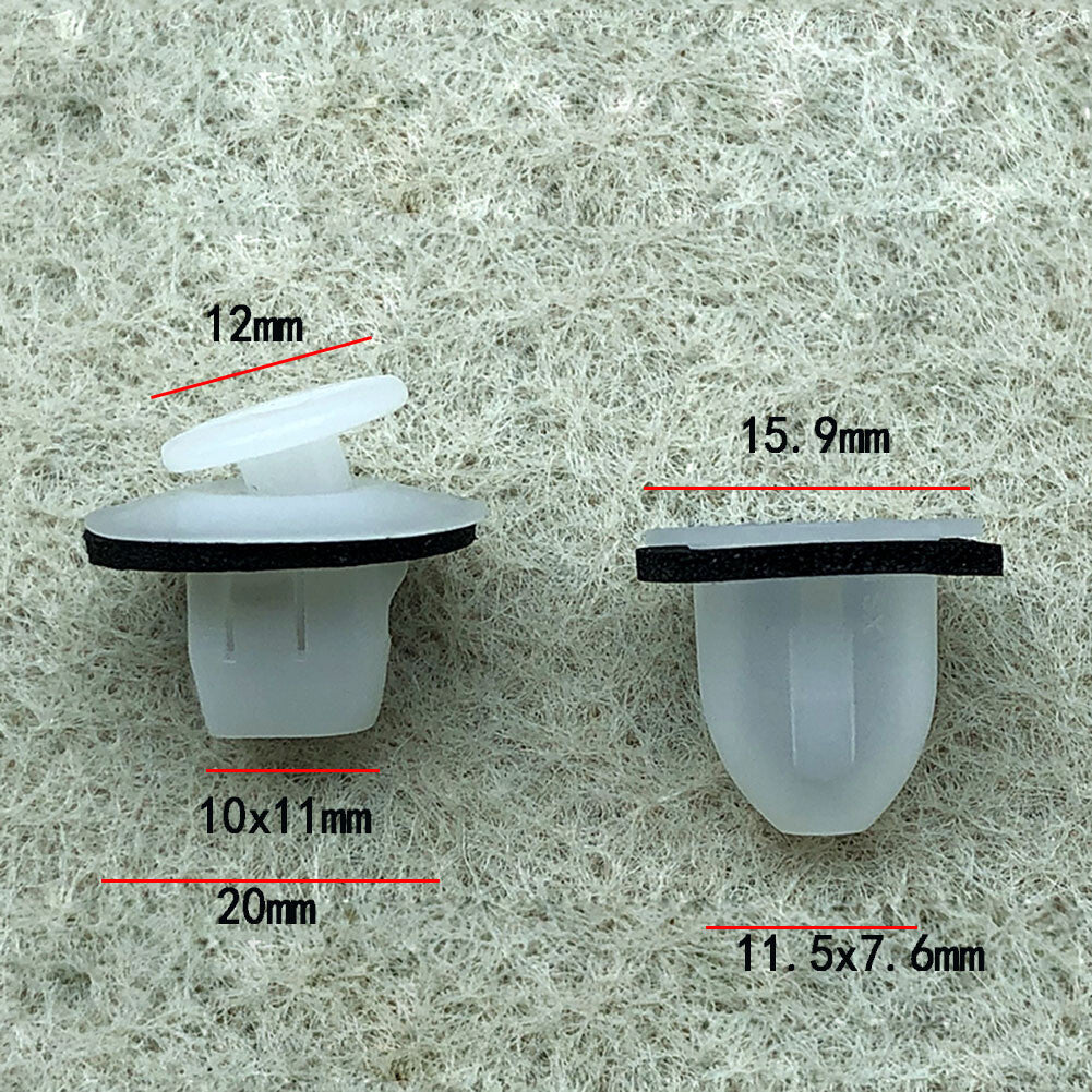 5set Car Taillight Tail Light Lamp Housing Retainer Clips for Toyota