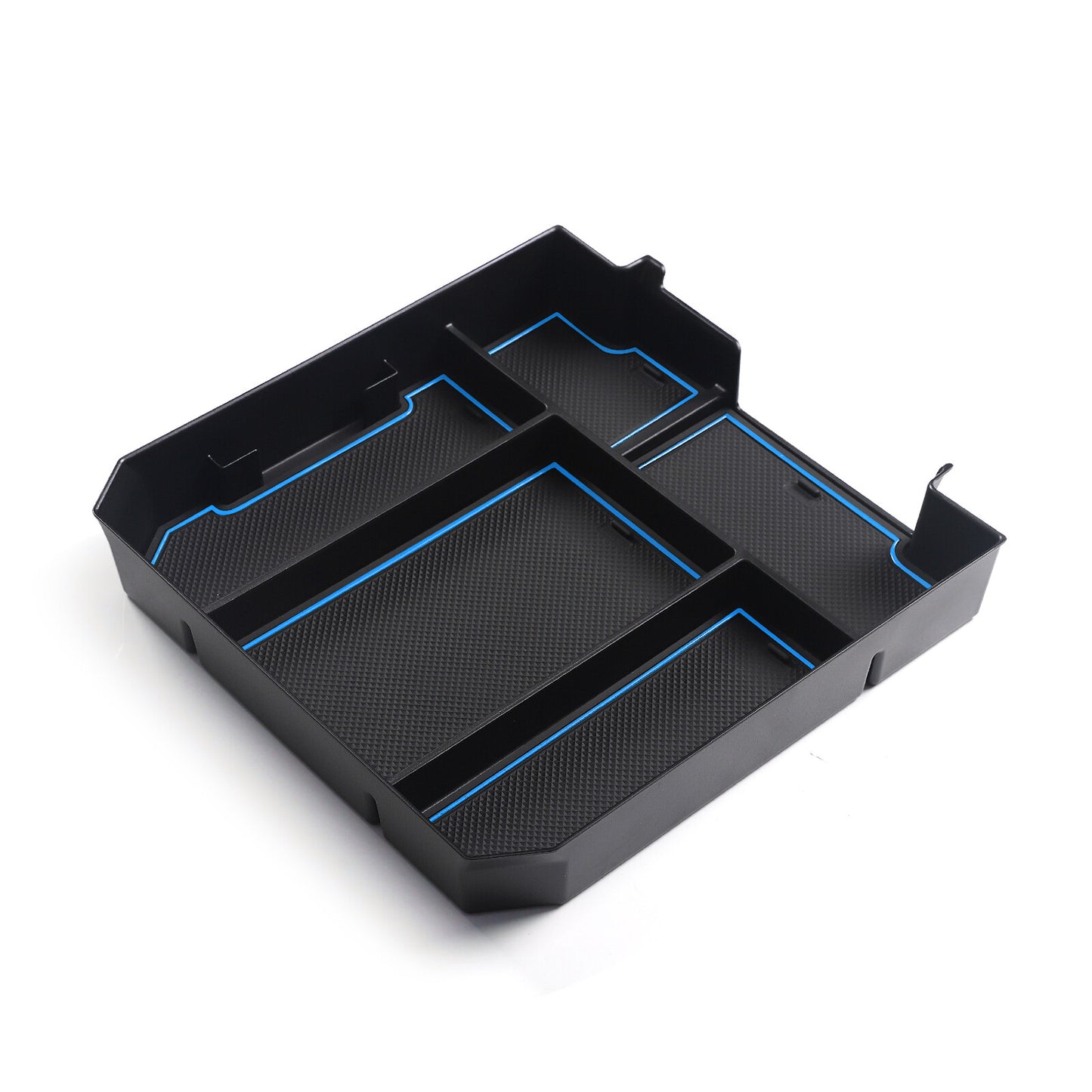 Armrest Storage Box for Toyota Tundra 2022 Accessories Console Organizers BLUE