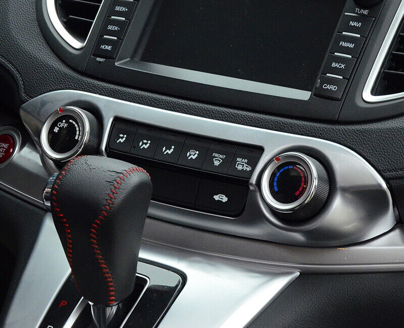 for Hyundai Kona 2018-2021 Matte Silver Headlight Switch Button Frame Cover Trim v