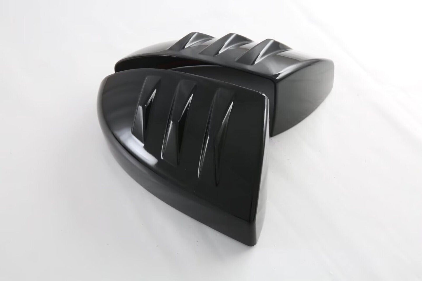 2P for Nissan Pathfinder 2022-2024 Accessories Black Side Mirror Cover Trim Cap