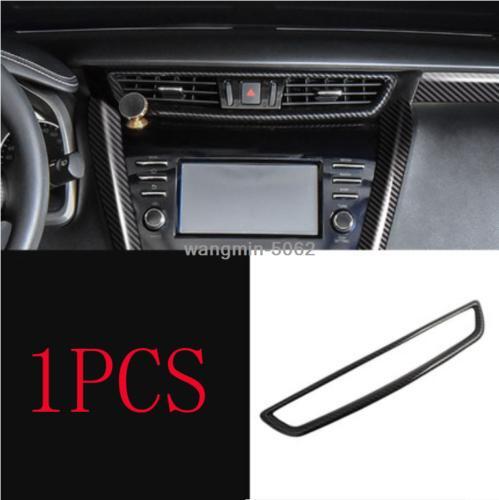 ABS Carbon Fiber Center Air Vent Outlet Frame Trim for Nissan Murano 2015-2018