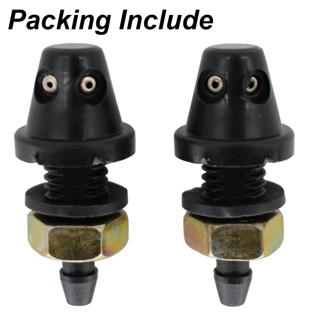 Car splash nozzle wiper nozzle windshield washer front wiper nozzle universal DE Q