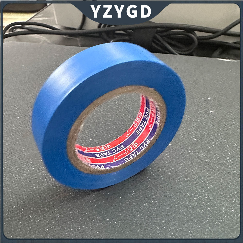 Electrical Tape Wiring Harness Insulating Tape 15M wire adhesive Tape Blue Q