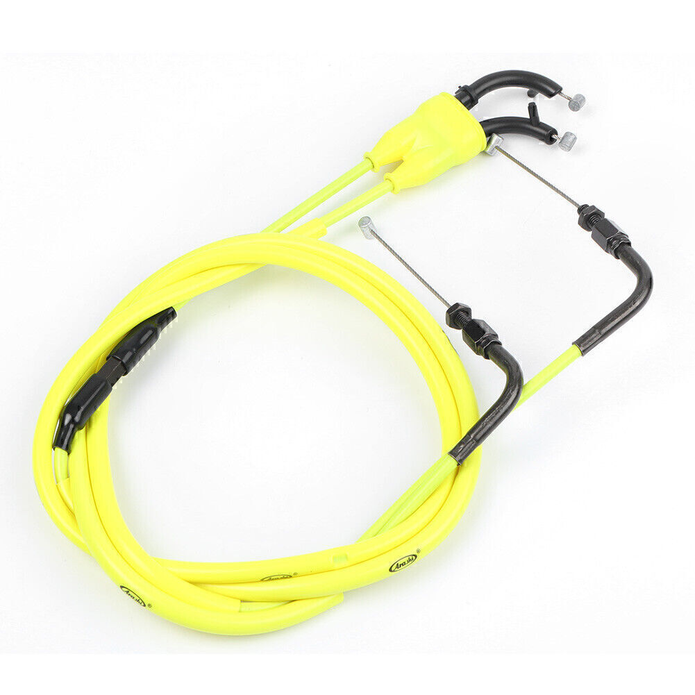 Throttle Cable Accelerate Wire Line Fit for YAMAHA MT-09 FZ09 2014 2015 2016 Yellow Q