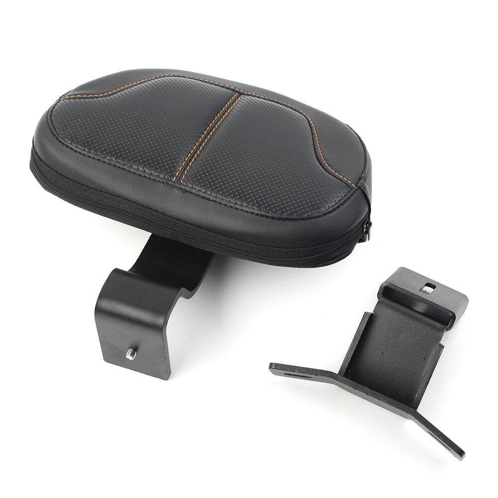 Front Driver Rider Backrest Pad for Harley Touring CVO Road Electra Street Glide