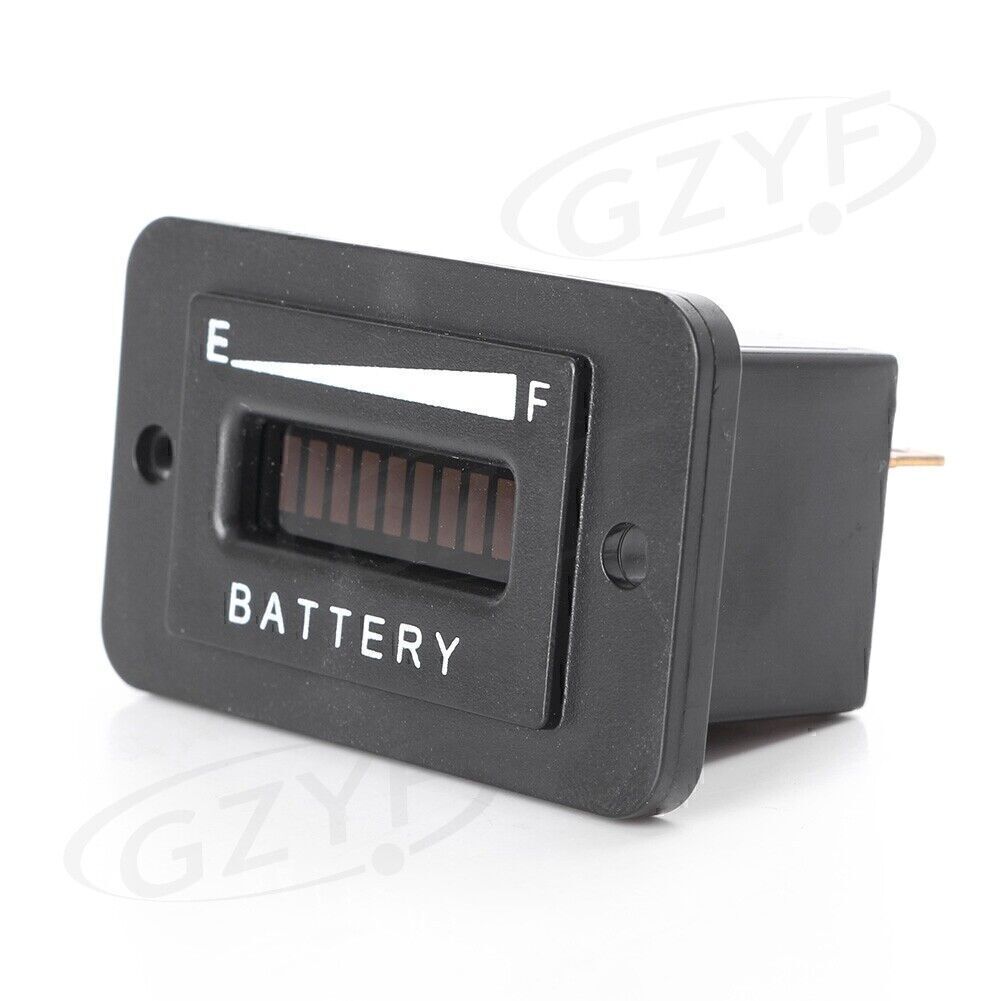 36V LED Battery Status Indicator Meter Gauge Fit for Yamaha Cart Trucks Universal po