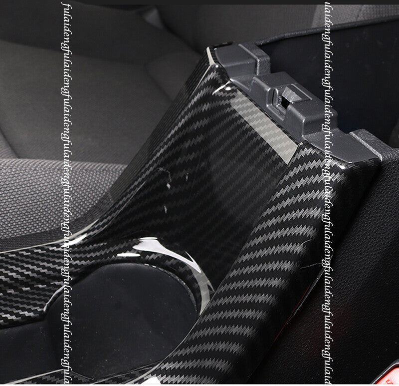 for Toyota for Corolla 2019-2022 Carbon Fiber Inner Gear Shift Box Panel Cover Trim