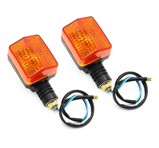 2PCS Turn Signal Indicator Blinker Light for Honda XR250L XL350R XL600R NX250
