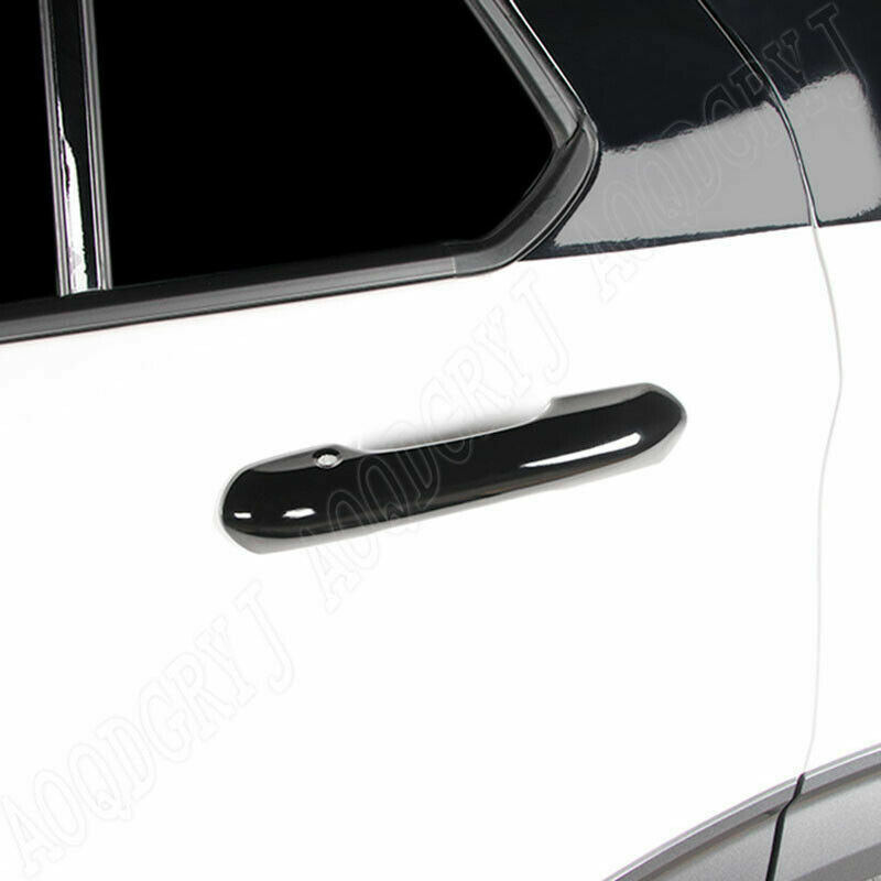 New Gloss Black Door Handle Moulding Cover Trim Fits for Ford Explorer 2020-2022
