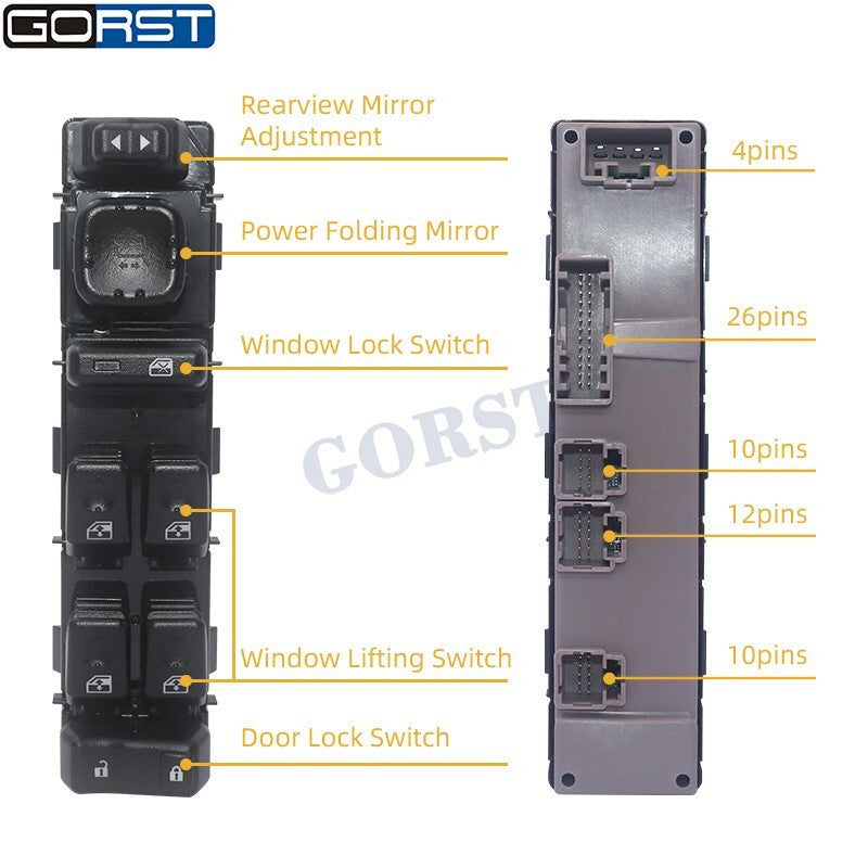 15883320 Power Window Switch for Silverado 1500 2500 3500 for Cadillac v