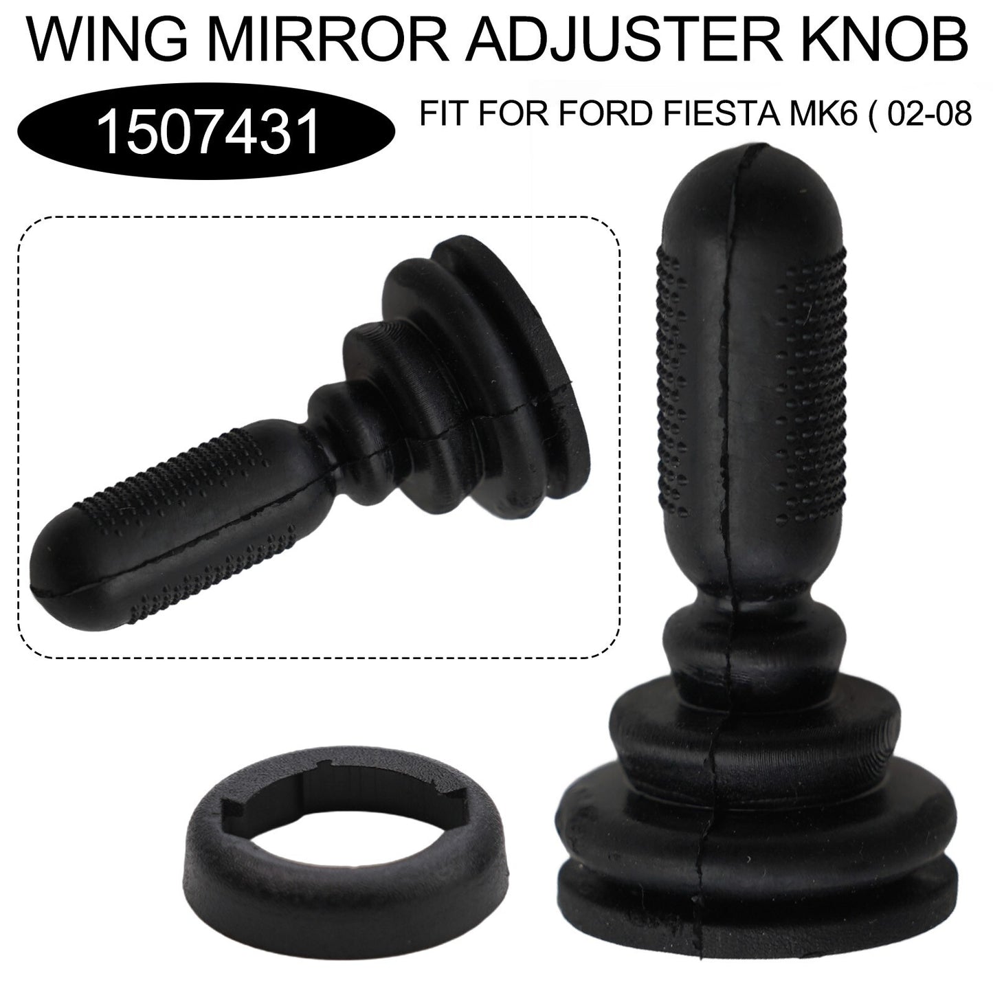 1507431 Manual Door Wing Mirror Adjuster Knob for Ford for Fiesta MK6