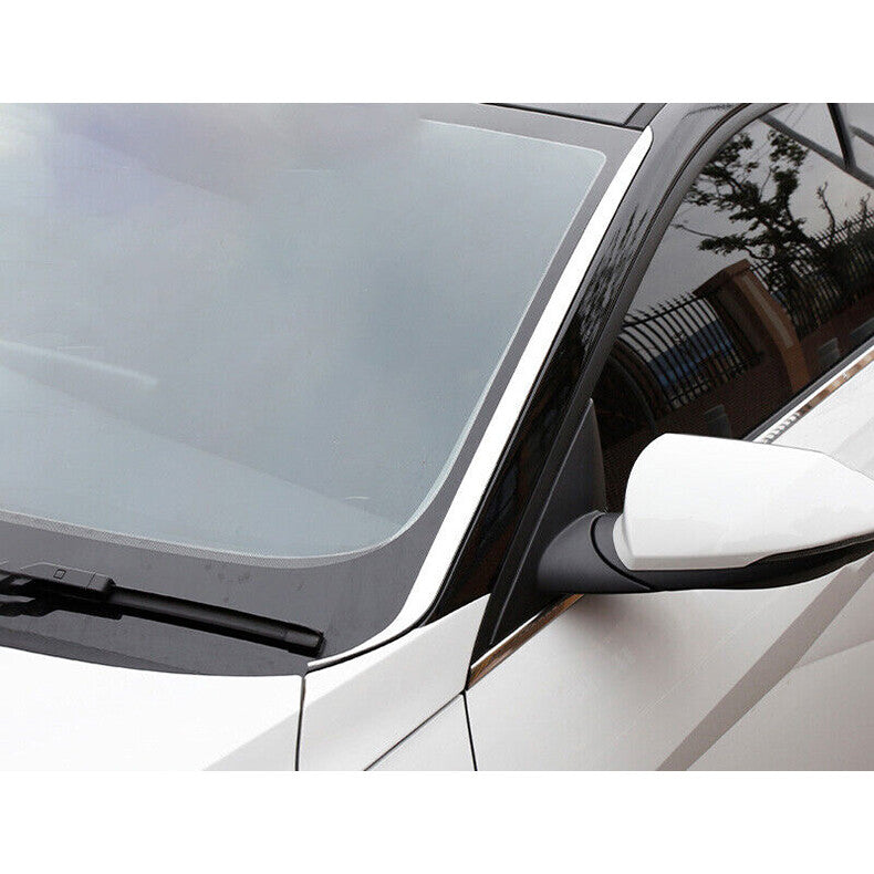 for Hyundai for Elantra 2021-2023 Stainless A-Pillar Panel Windshield Molding Trim