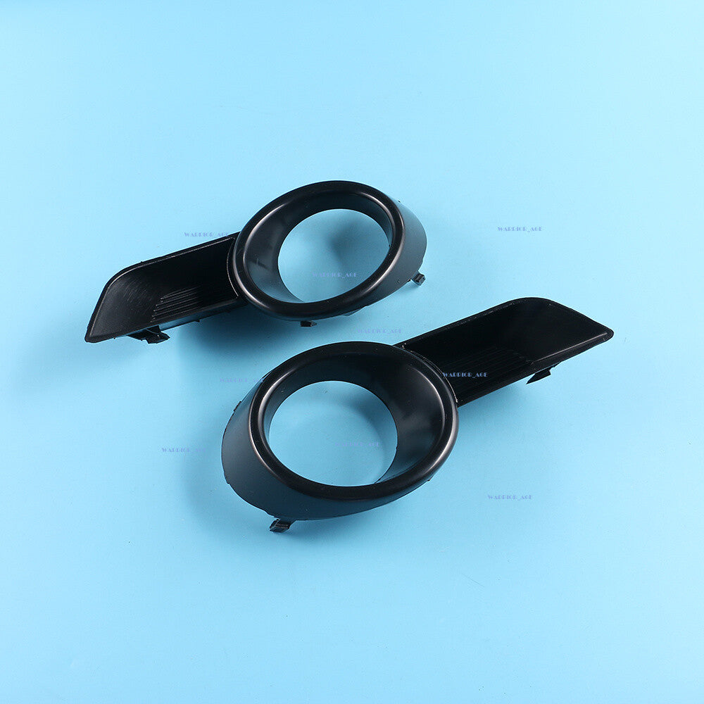 2Pcs Fits for TOYOTA HIGHLANDER 2008-2010 Bumper Fog Light Lamp Cover Grill Trim