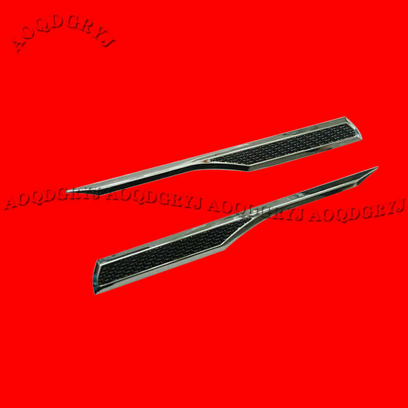 2Pcs Trunk Tailgate Moulding Trim Cover for LEXUS LX570 2016-2021 W/Chrome Trim