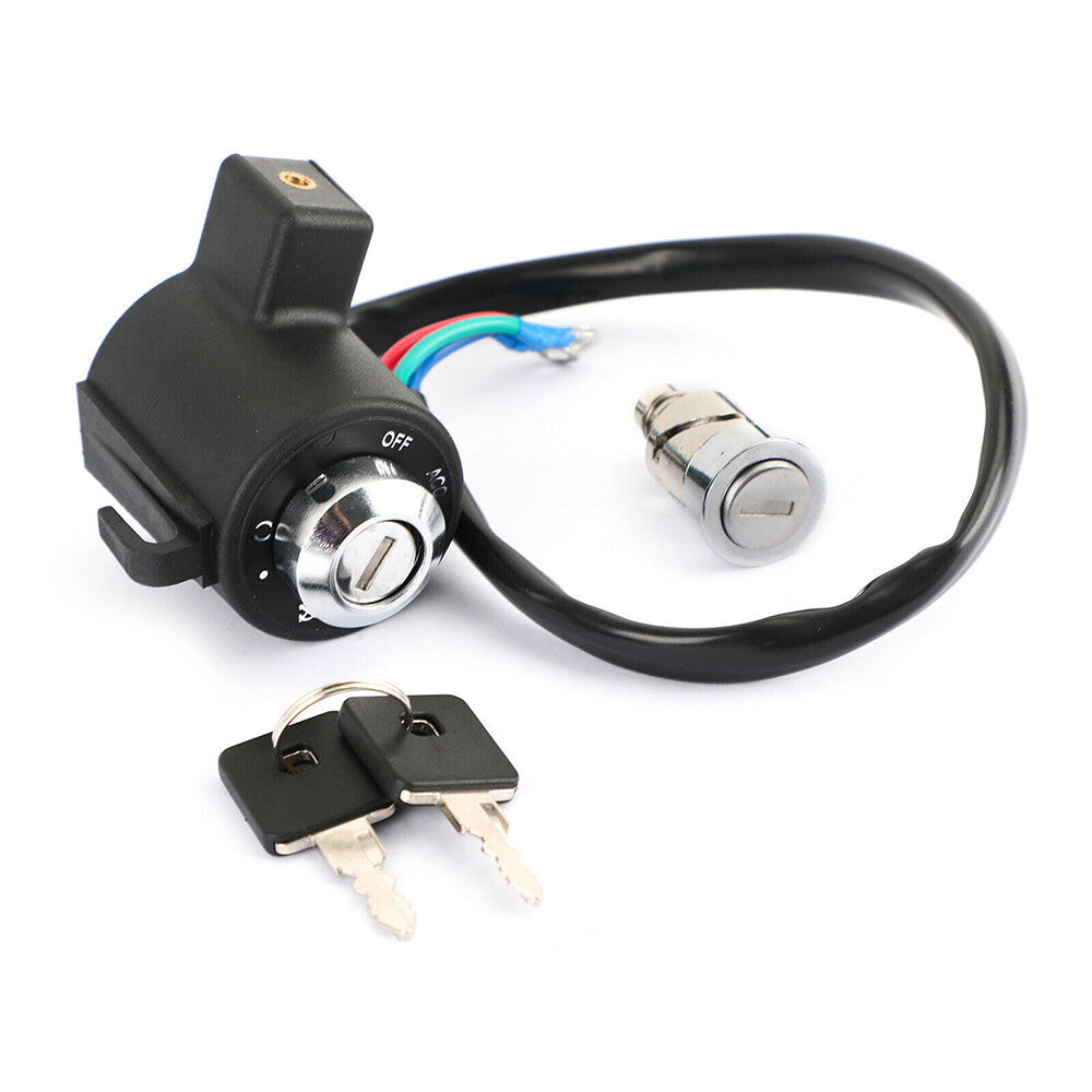 Ignition key switch tail box lock for FXRS Conv low rider convertible 1991-1992 Q