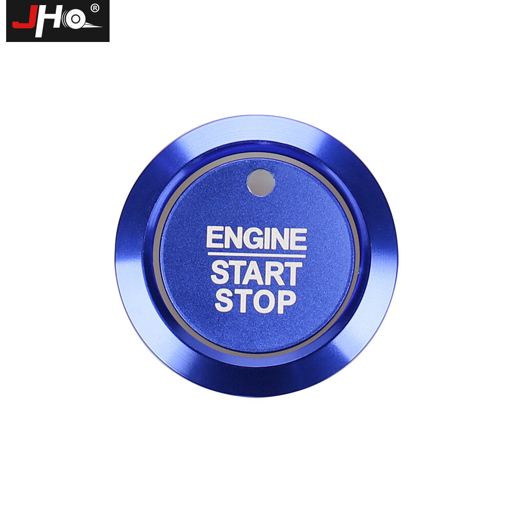 Car Engine Start Stop Ignition Switch Cover Push Caps Ring for Ford F-150 F150