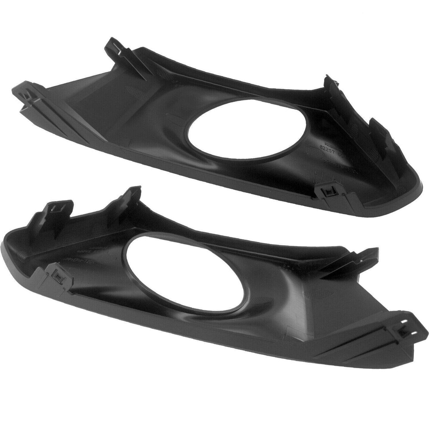 A Pair of Front Bumper Bezels Fog Light Covers Trim For 2019-2022 for Nissan Altima