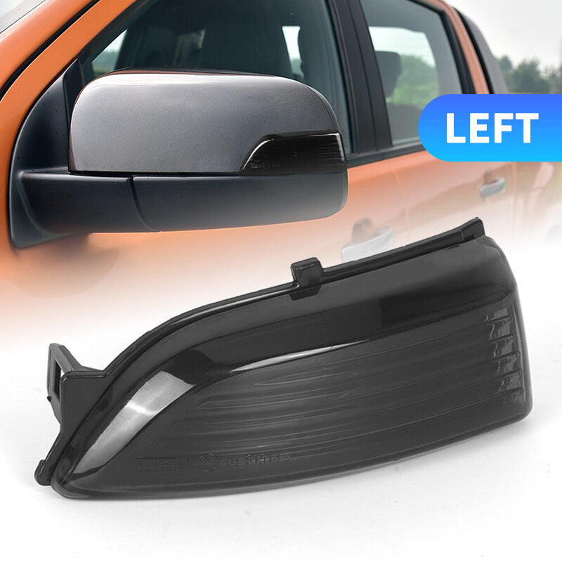 2x Rearview Mirror Turn Signal Light Lens for Ford Ranger T6 2012-2019 Everest