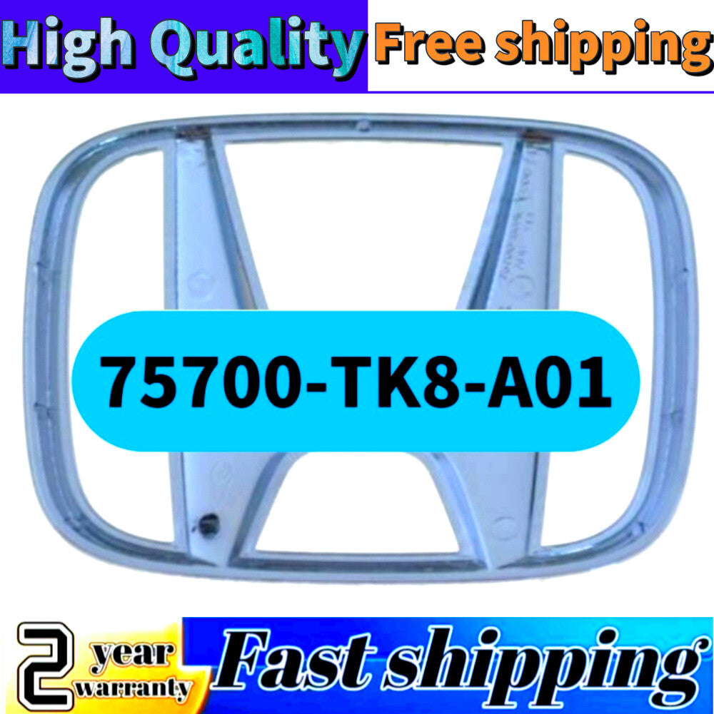 Front grille badge 75700-TK8-A01 is suitable for Pilot 12-15 Odyssey 11-17 Ridgeline 12-14