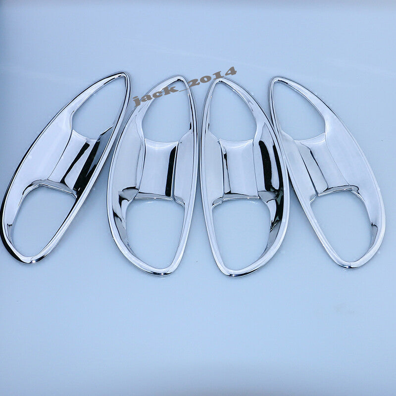 ABS Chrome Door Handle Grand Bowl Cover Trim fit for 2014-2018 for Toyota for Corolla