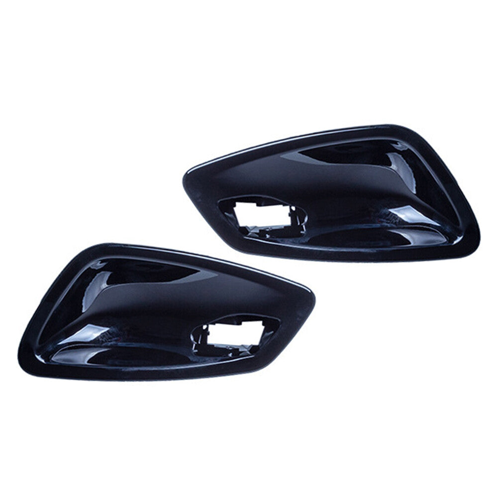 2¢ª Innent¨¹rgriffschalenabdeckung f¨¹r for BMW 3er E90 2005¨C2012 ABS, glnzend schwarz