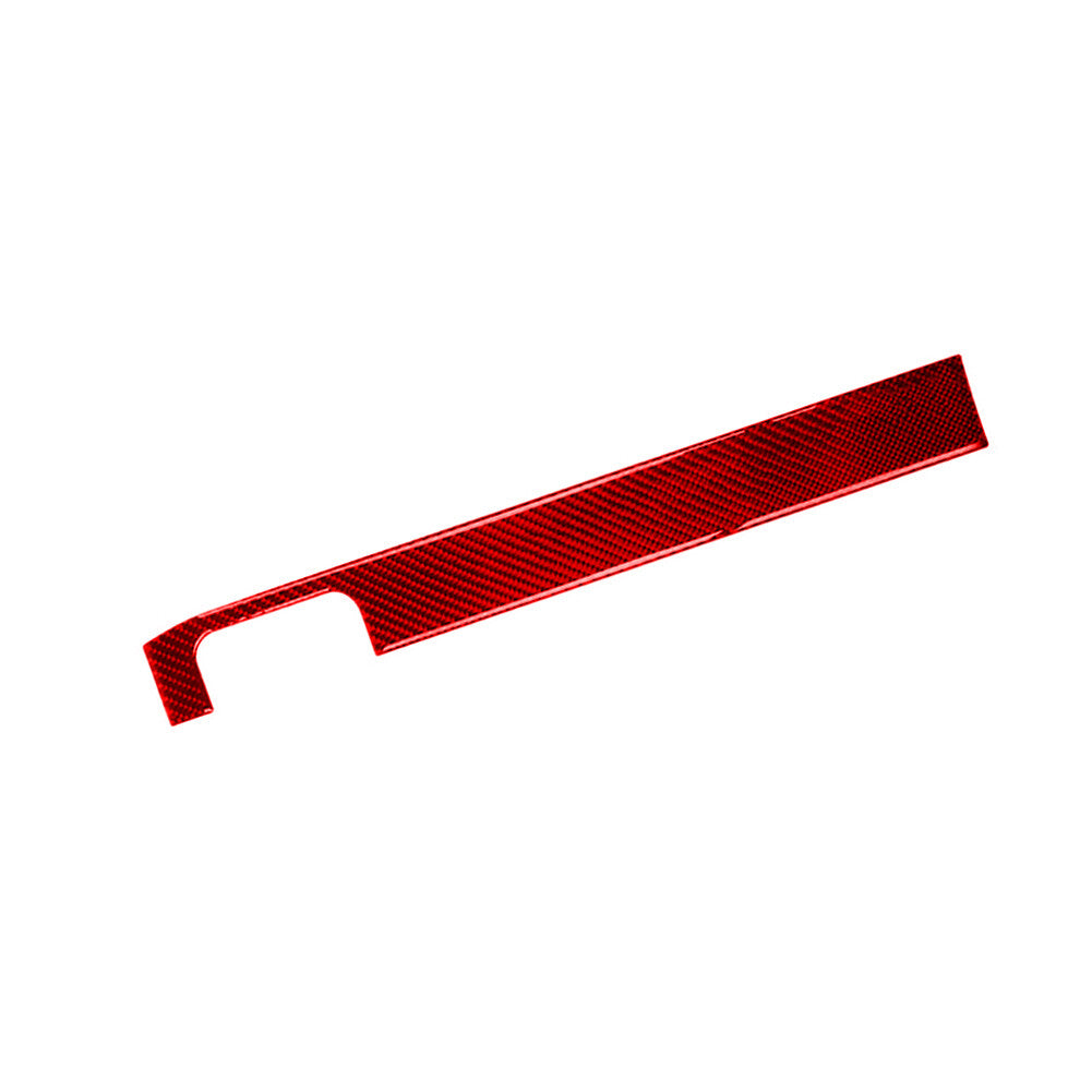 Red Carbon Fiber for Co -pilot Strip Cover Trim for Mercedes Benz M-class 2006-2011